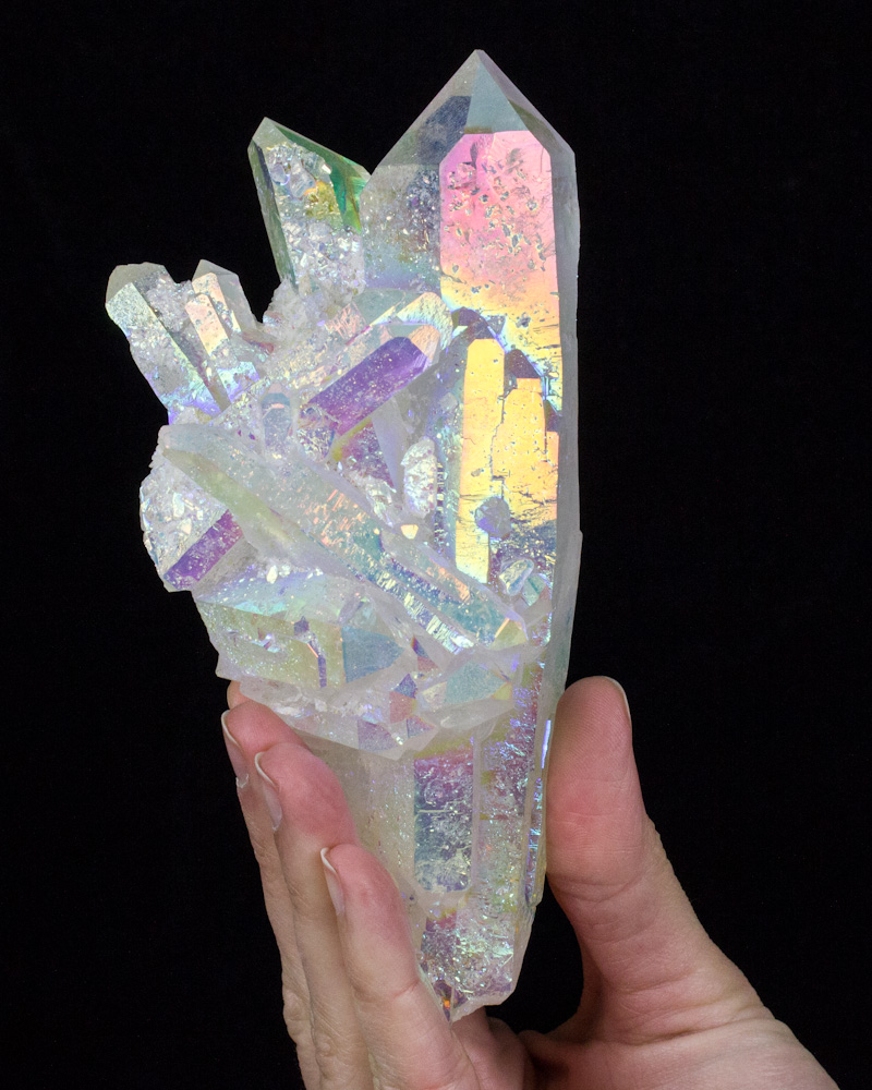 angel aura quartz spiritual properties