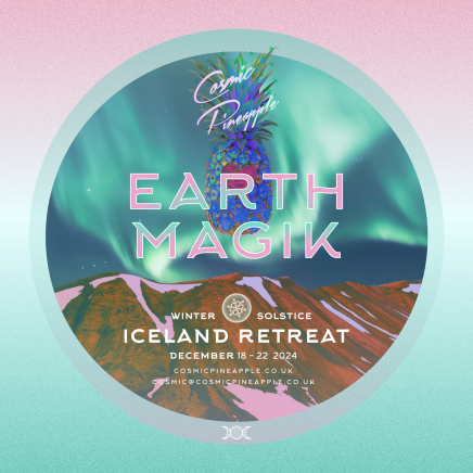 Cosmic Pineapple – Earth Magik Iceland retreat – December 18-22 2024